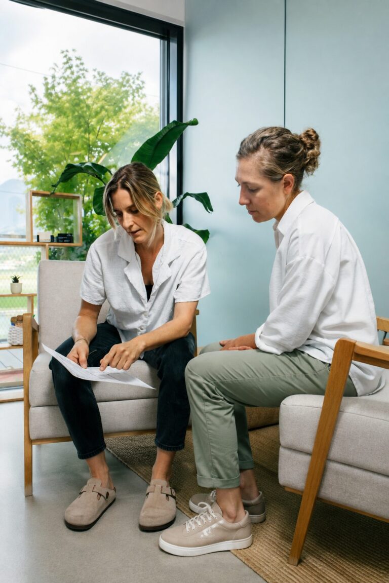 Persönliche Beratung und Besprechung von Gesundheitswerten bei VerticalMed Tyrol